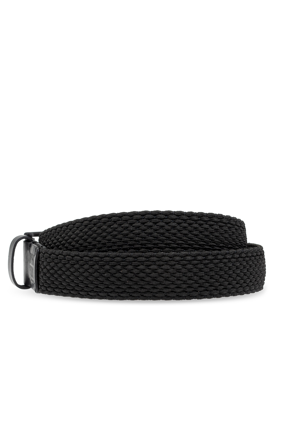 Black Belt with logo Issey Miyake Homme Plisse